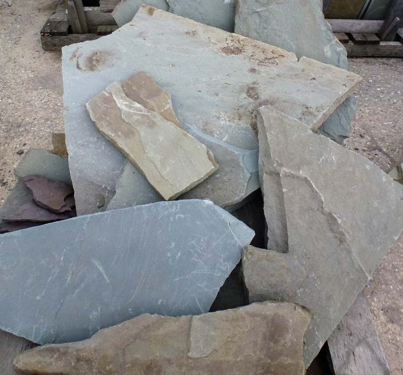 Pennsylvania Full Color Flagstone per pound